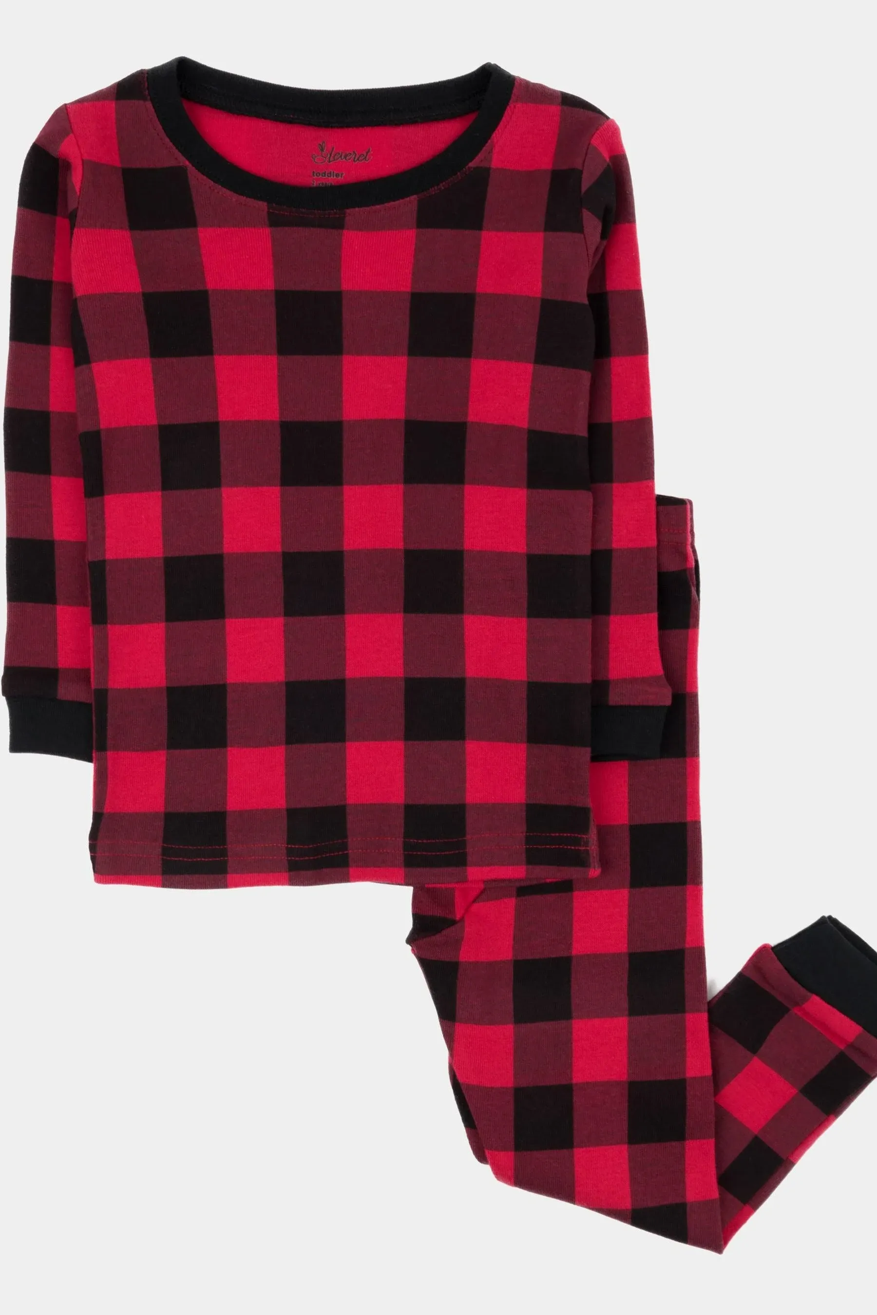 BOYS PULL OVER RED PLAID SLEEPWEAR IN MULTIPLE SIZES.