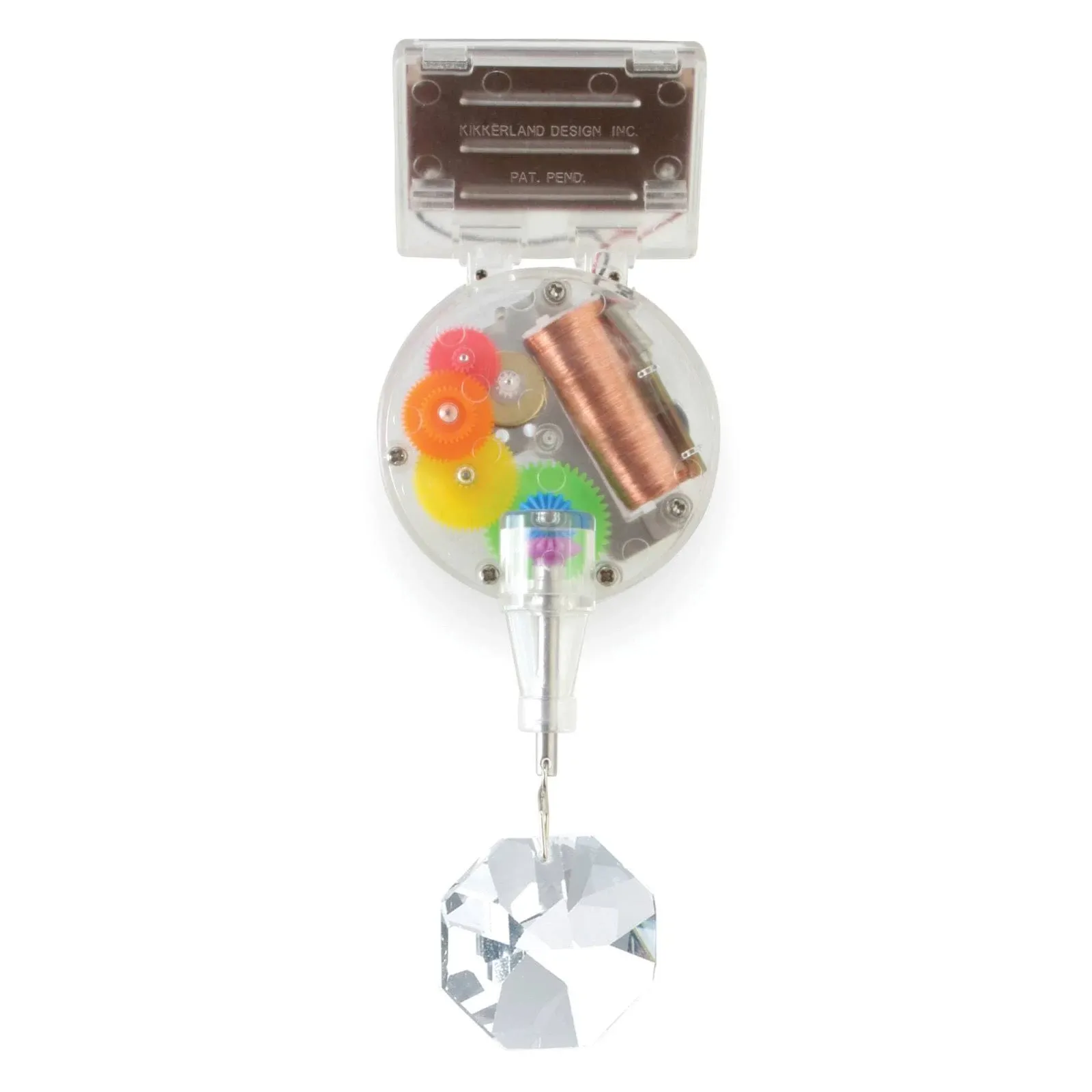 Kikkerland Solar-Powered Rainbow Maker with Crystal, Multicolor, 1 EA, One Size, RM1588-EU