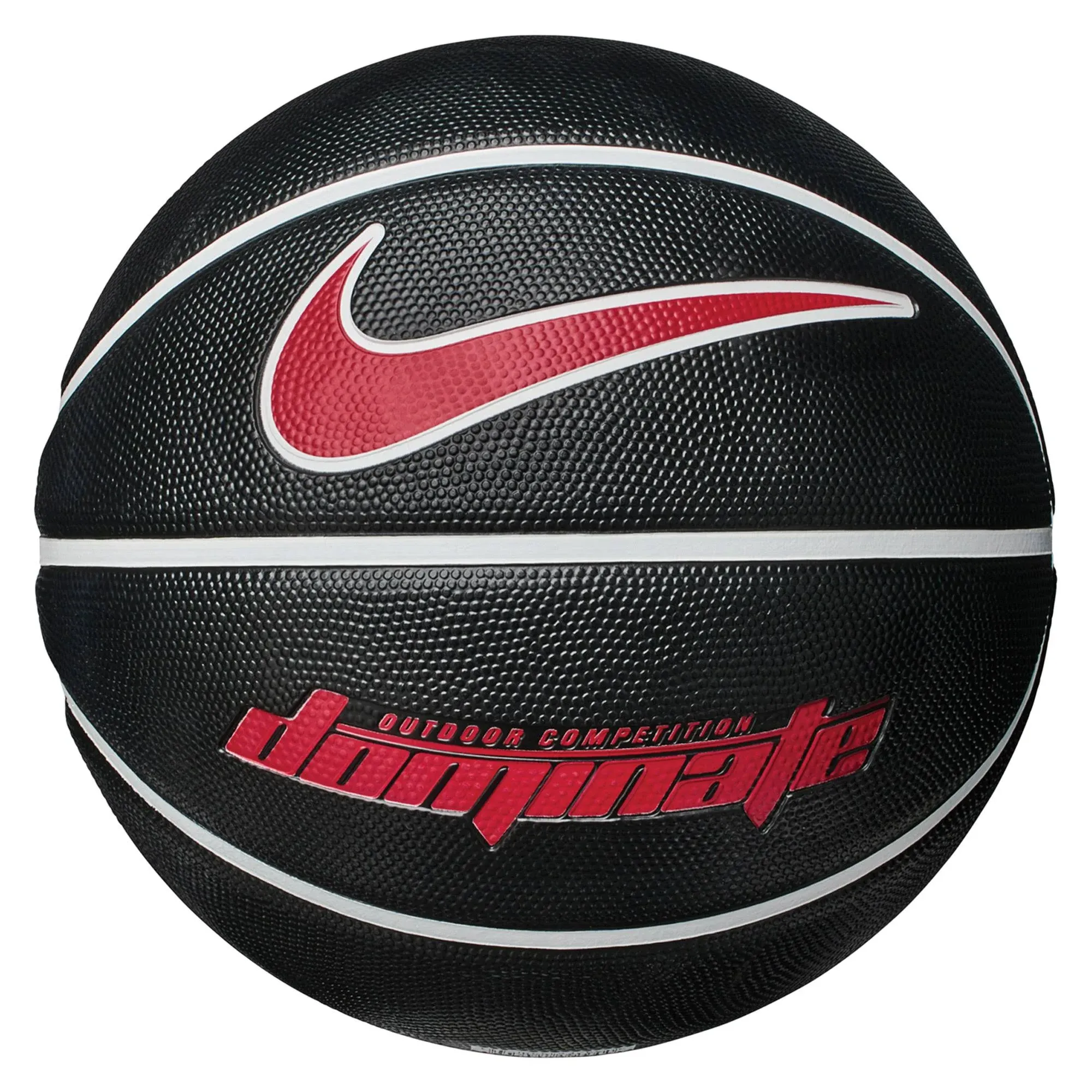 Nike Dominate Basketball - Black/White/University Red