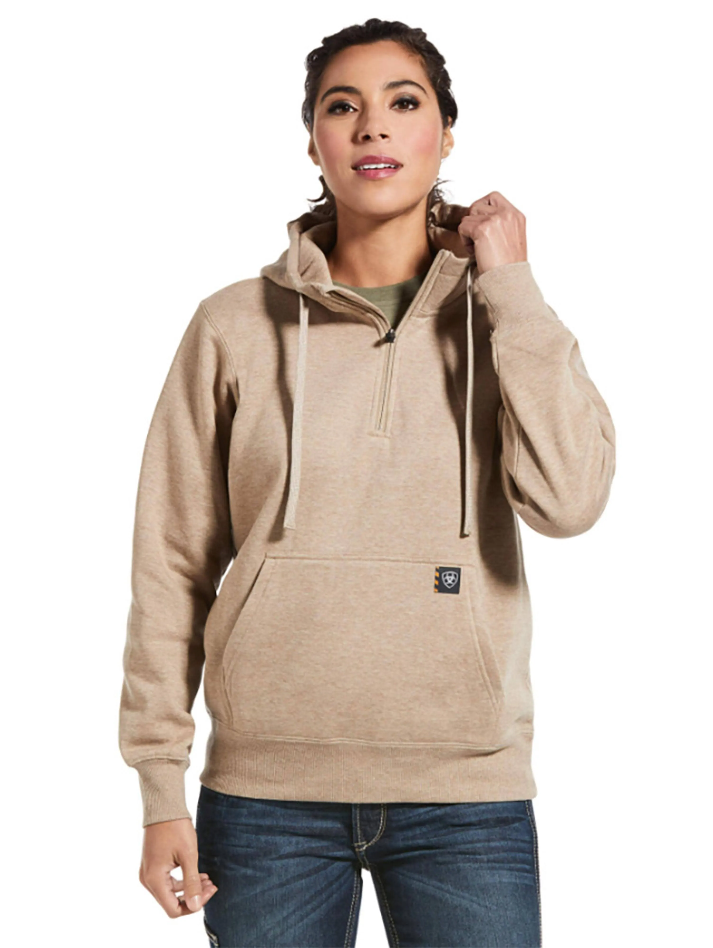 Ariat Rebar Womens Skill Set 1/2-zip Hoodie