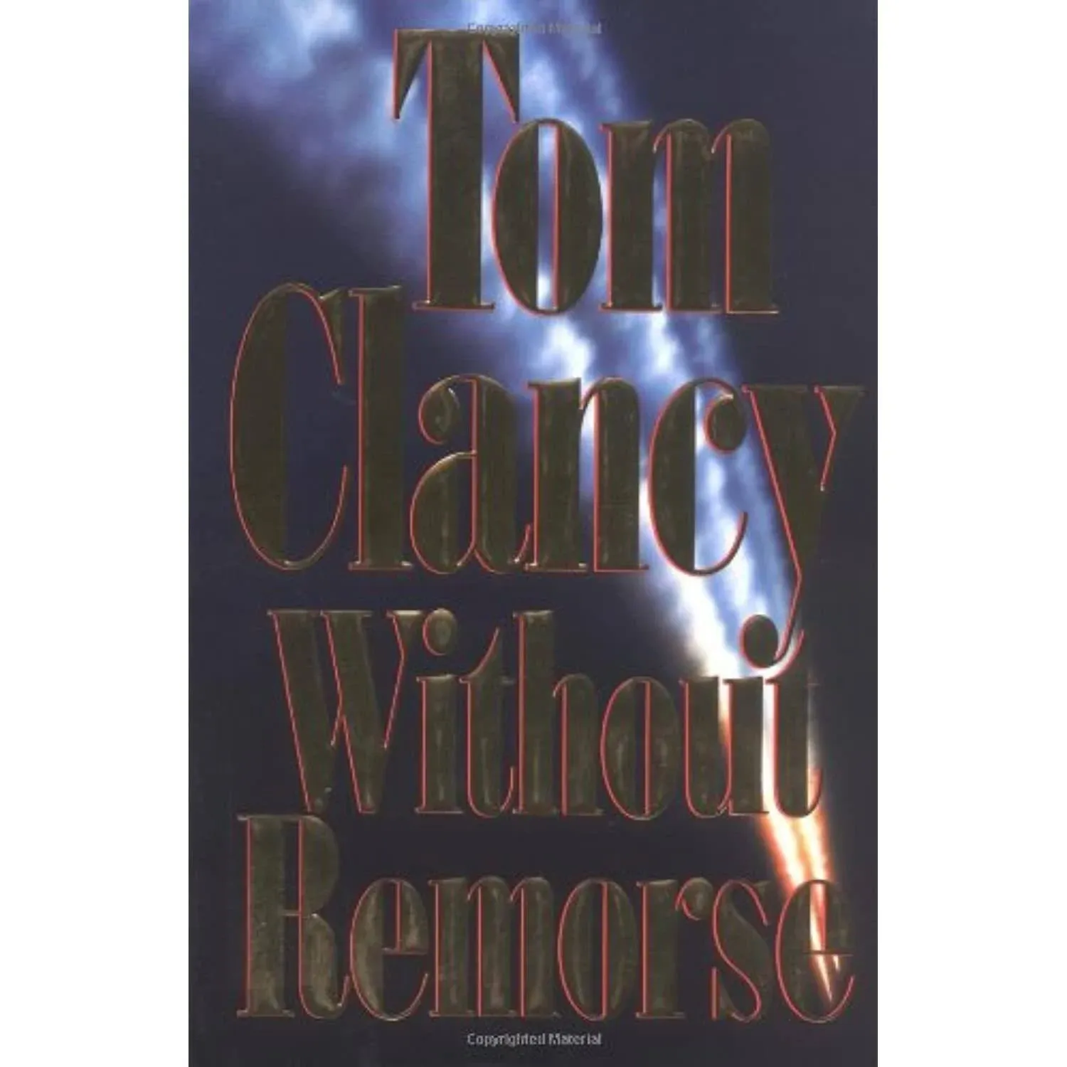 Without Remorse by Tom Clancy (1993, Hardcover)