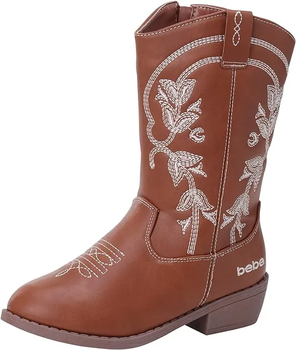 Bebe Girls' Cowgirl Boots