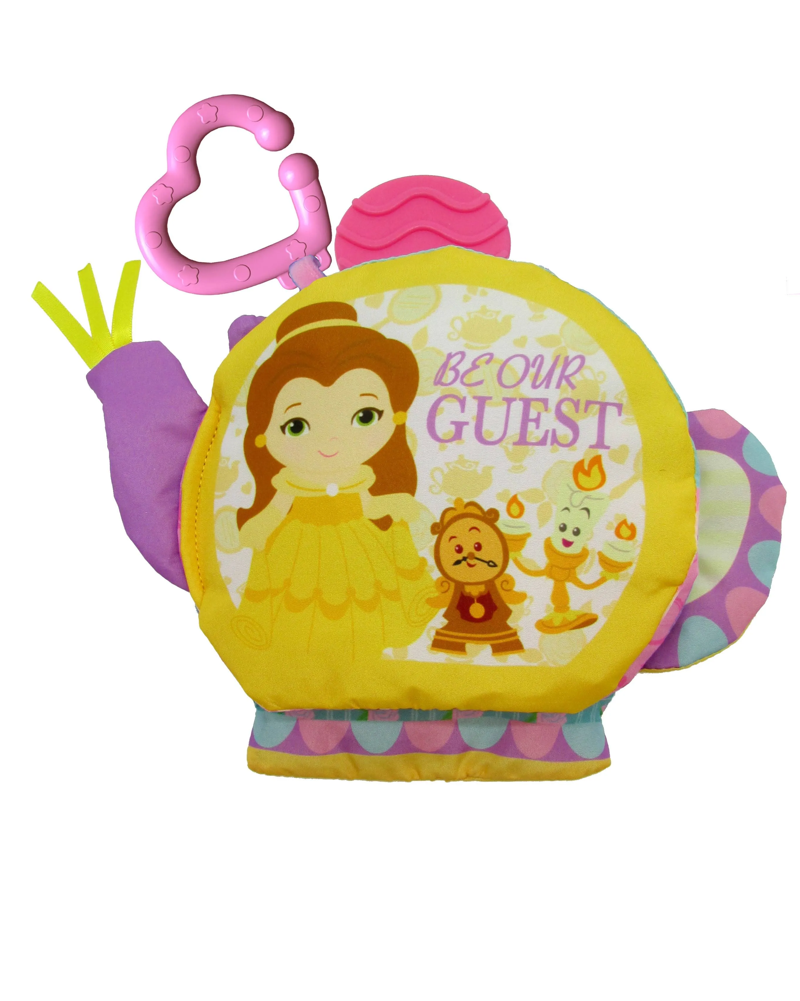 KIDS PREFERRED Princess Belle Soft Book for Babies 81131 Multicolor