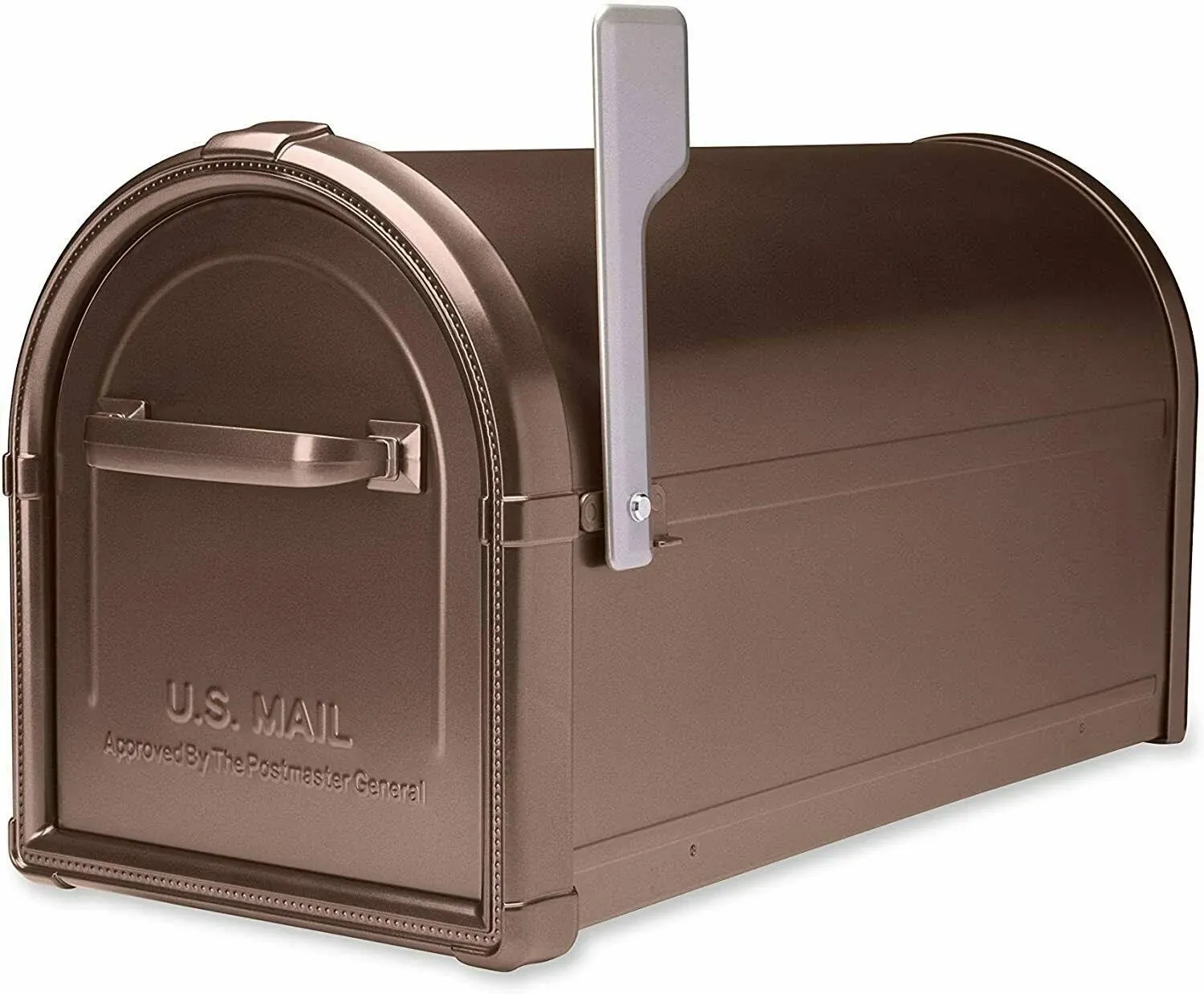 Chadwick Post Mount Mailbox - Black Architectural Mailboxes