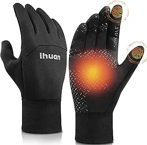 ihuan Winter Gloves for Men Women Waterproof Glove for Cold Weather