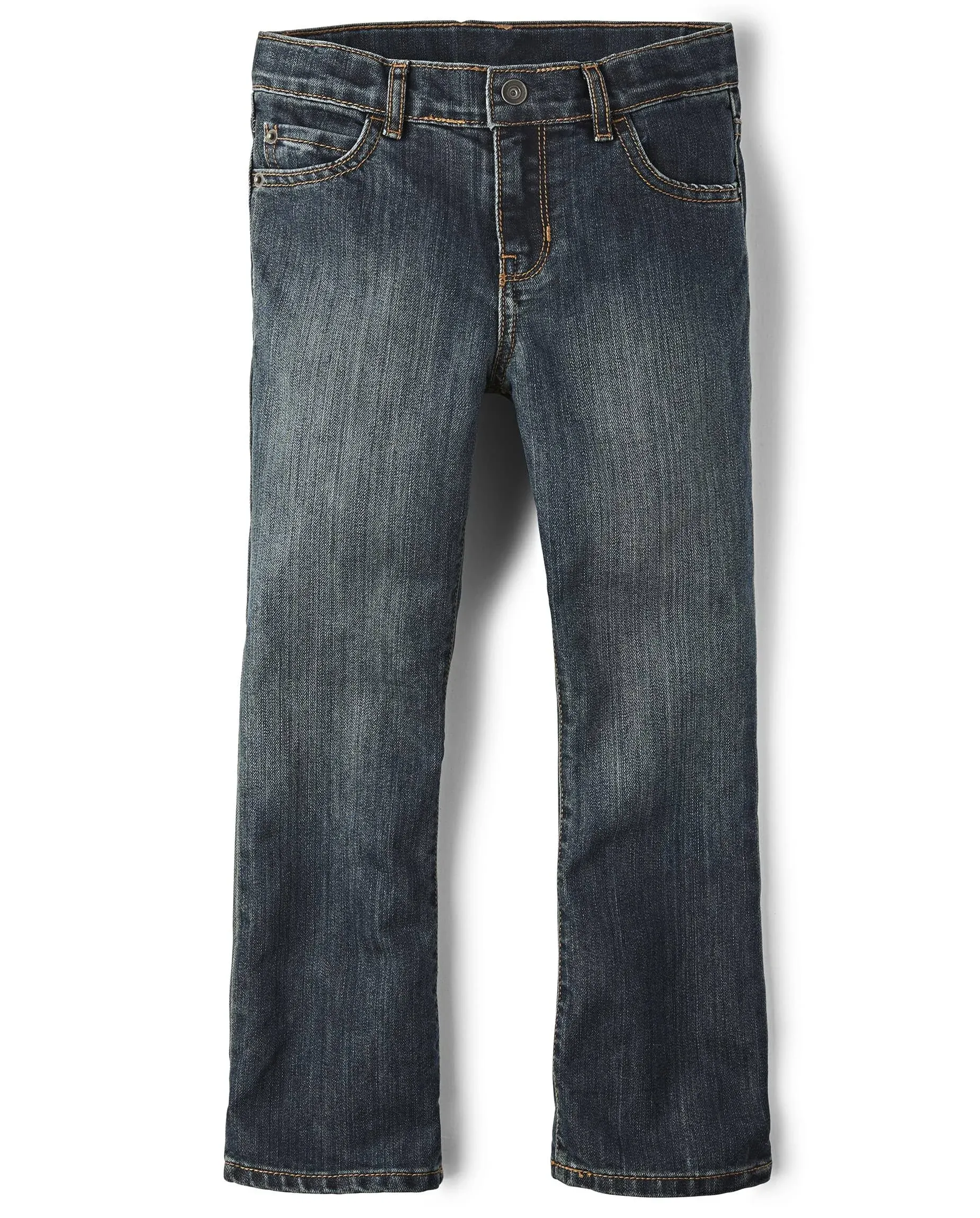 The Children's Place Boys' Basic Bootcut Jeans