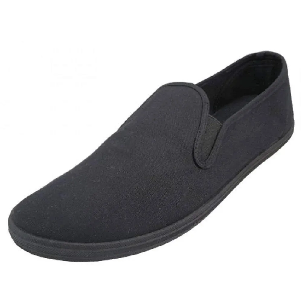 LF Wear Mens Canvas Shoes Slip on