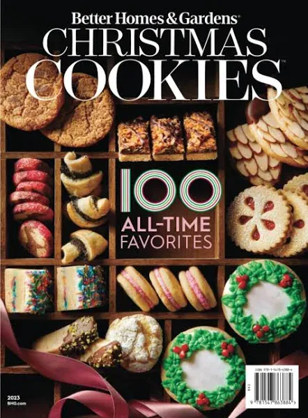 Better Homes & Gardens: Christmas Cookies 2023 Magazine Subscription| Seasonal Magazine Subscription