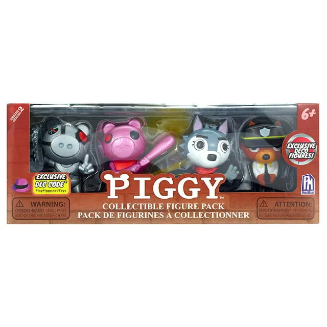 Piggy Series 2 Collectable Robby Minifigure 4pk (Includes DLC Items)