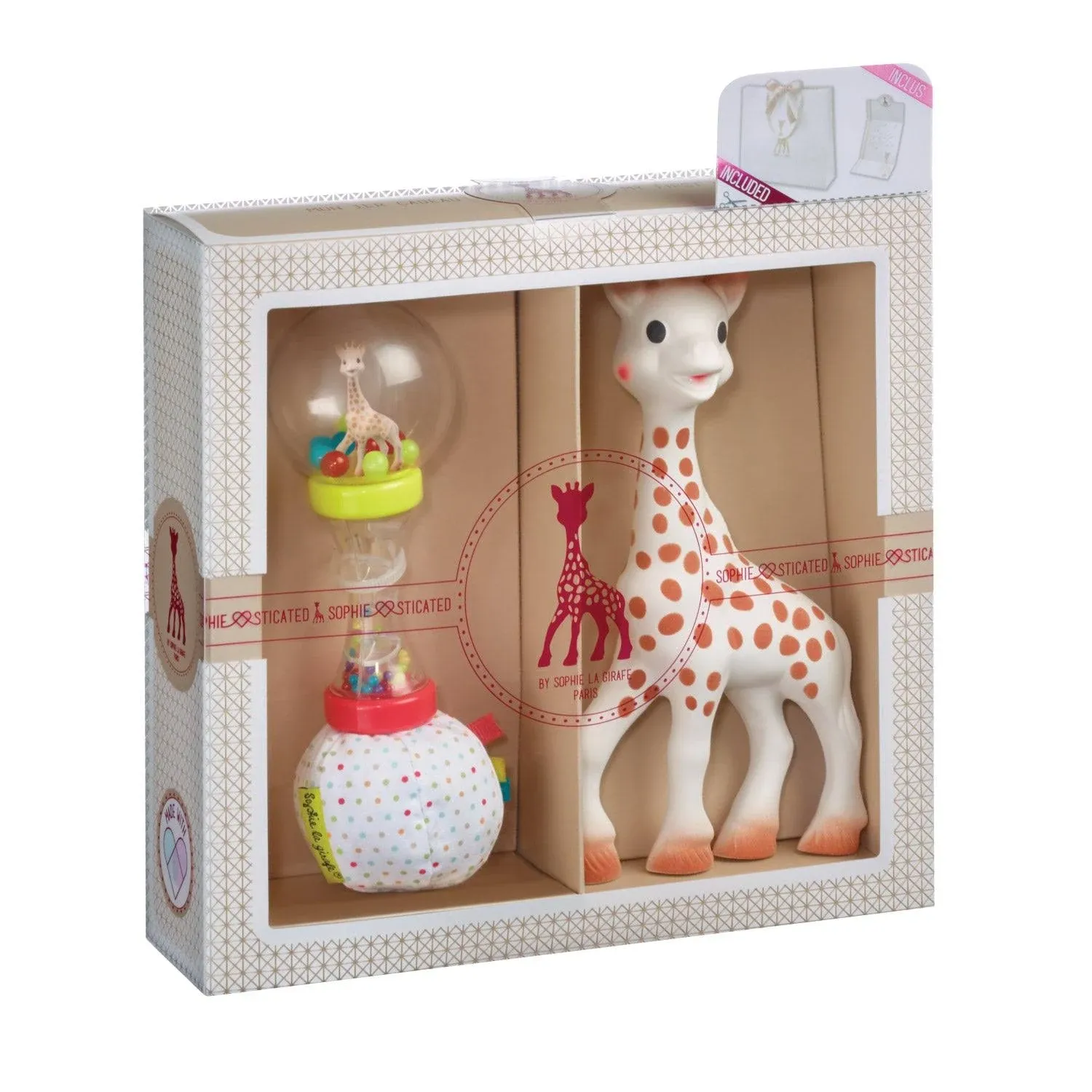 Sophie la Giraffe with Soft Maracas Gift Set