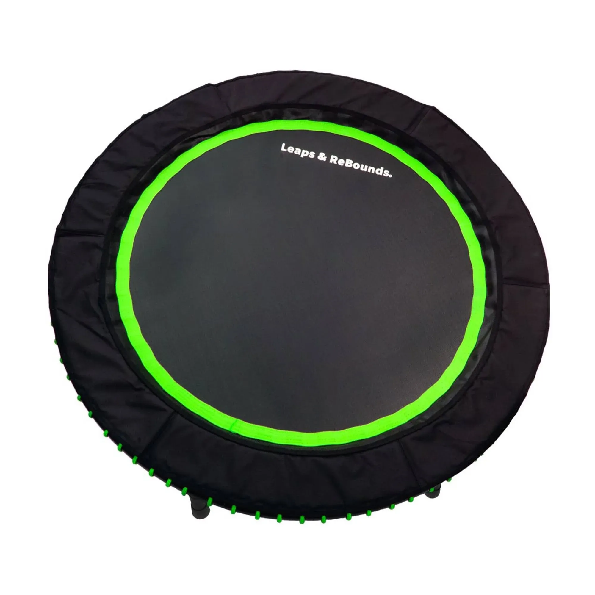 The Leaps & Rebounds Fitness Trampoline - Bungee Rebounder