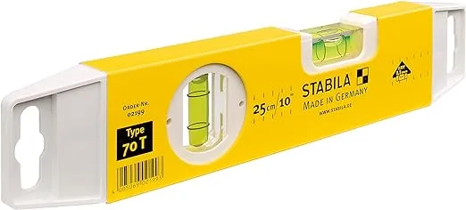 Stabila 70t Torpedo Level 250mm 02199