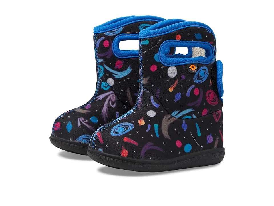 Bogs Kids Baby Bogs II Final Frontier (Toddler) (Black Multi) Kid's Shoes