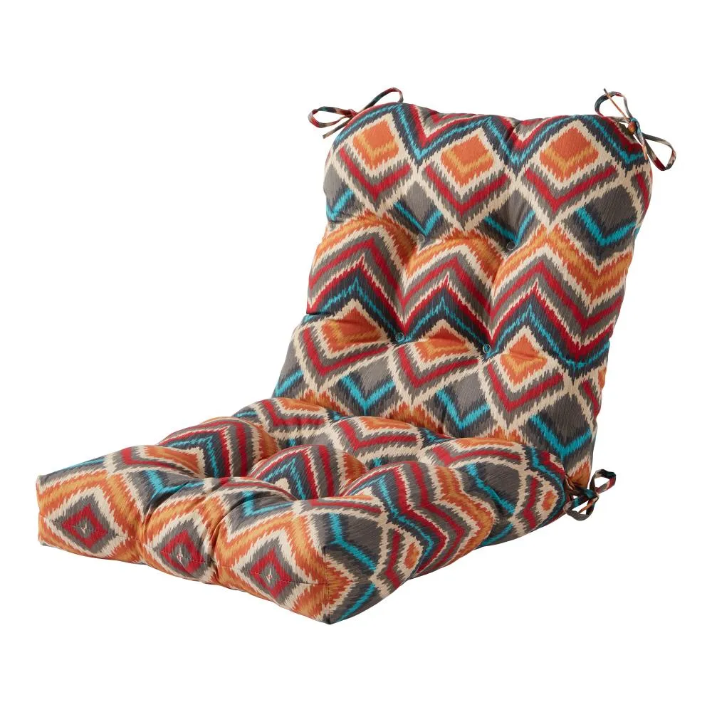 Greendale Home Fashions 21-in x 21-in Surreal Patio Chair Cushion Lowes.com