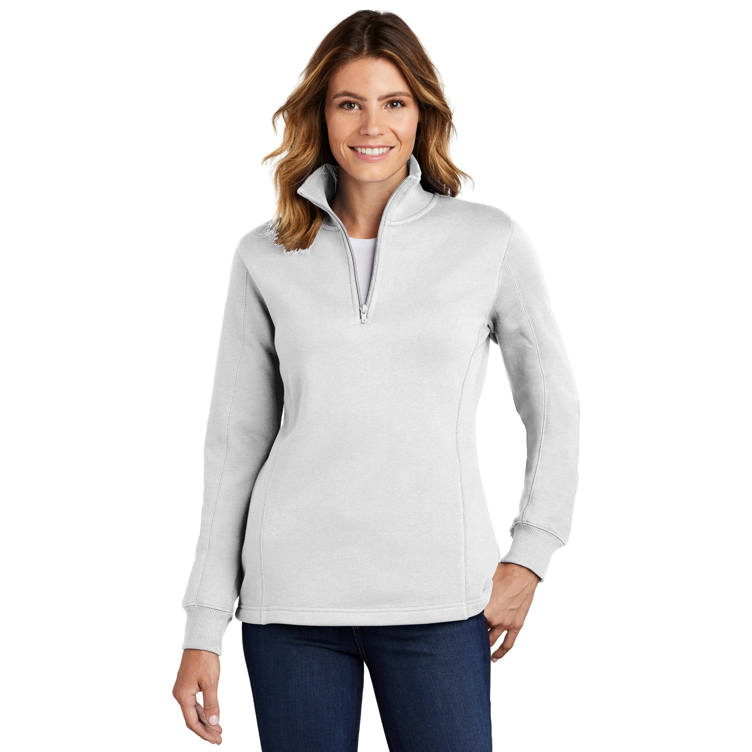 SPORT-TEK Ladies 1/4-ZIP Sweatshirt F20