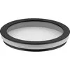 Cylinder Lens Collection Black 6-Inch Round Cylinder Cover - Lighting Hardware - by Progress Lighting | Houzz