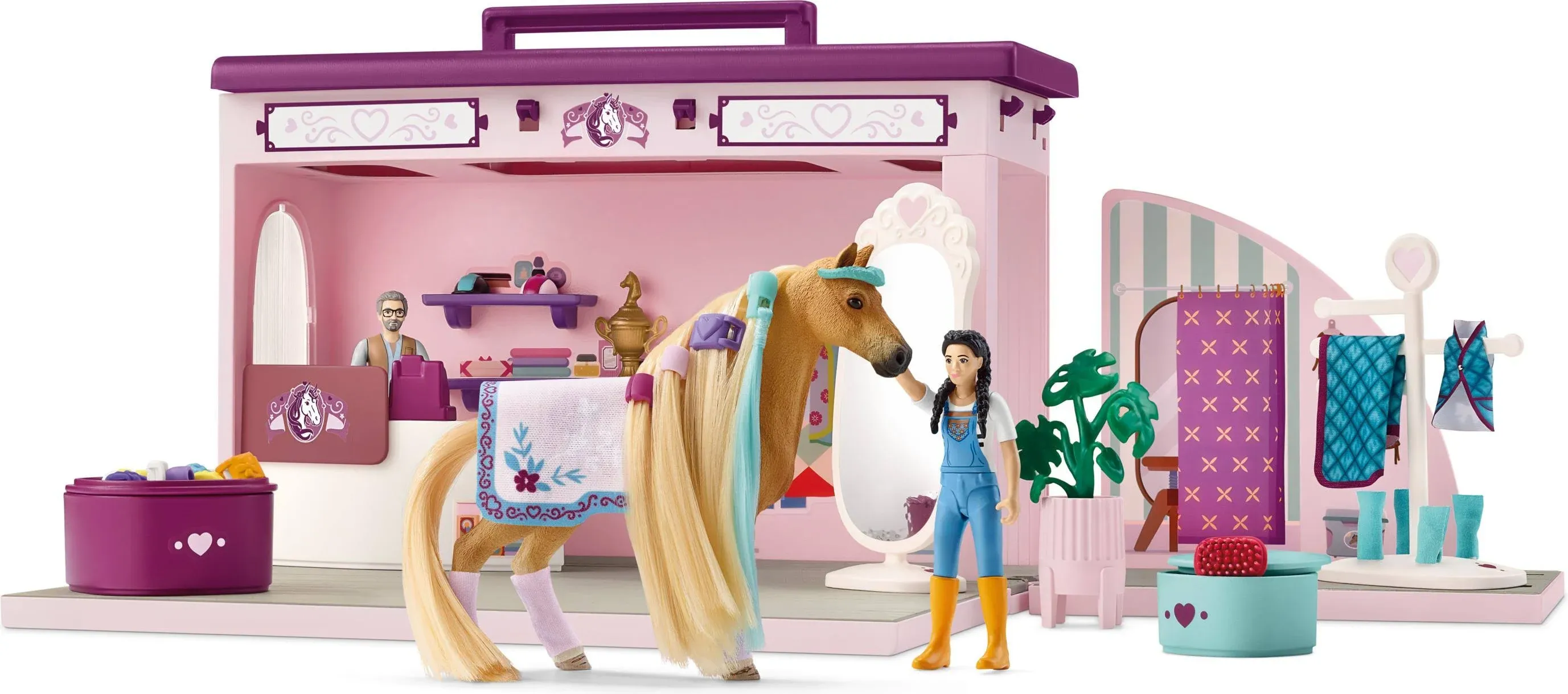 Schleich Horse Pop-Up Boutique Toy Playset