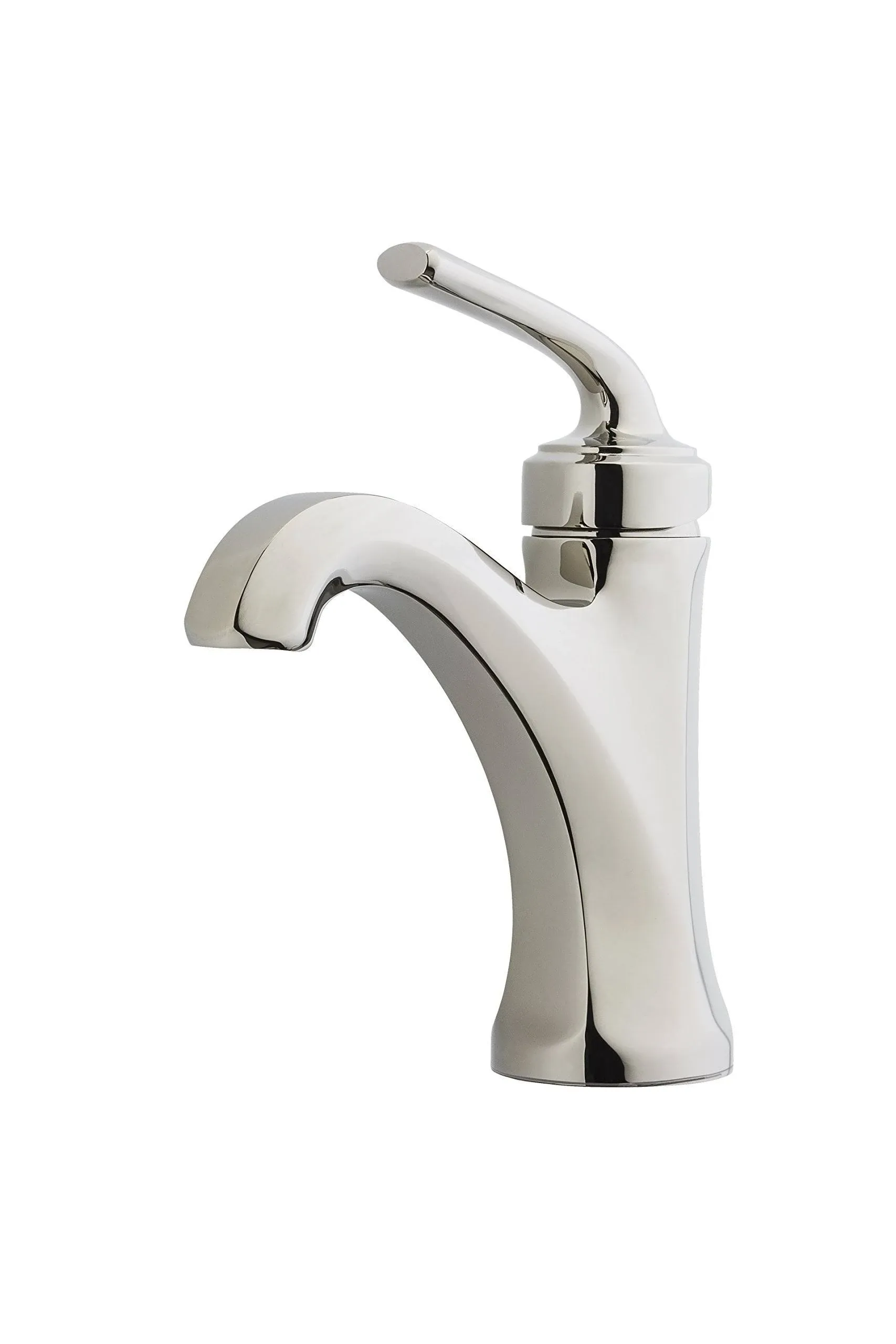 Price Pfister LG42-DE0D Arterra Single Handle Bathroom Faucet with Metal Pop-Up Drain - Polished Nickel