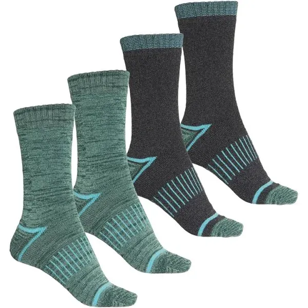 Columbia Women's 4 Pack Moisture Control Crew Socks