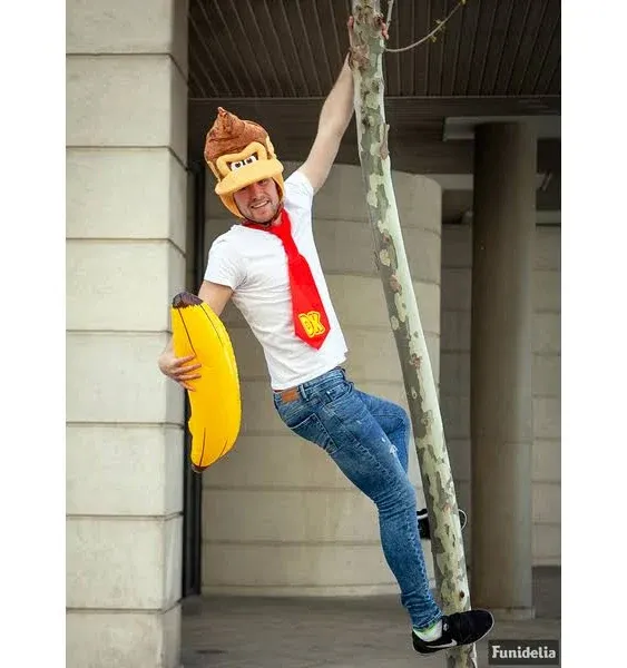 Super Mario Brothers Donkey Kong Adult Costume Kit