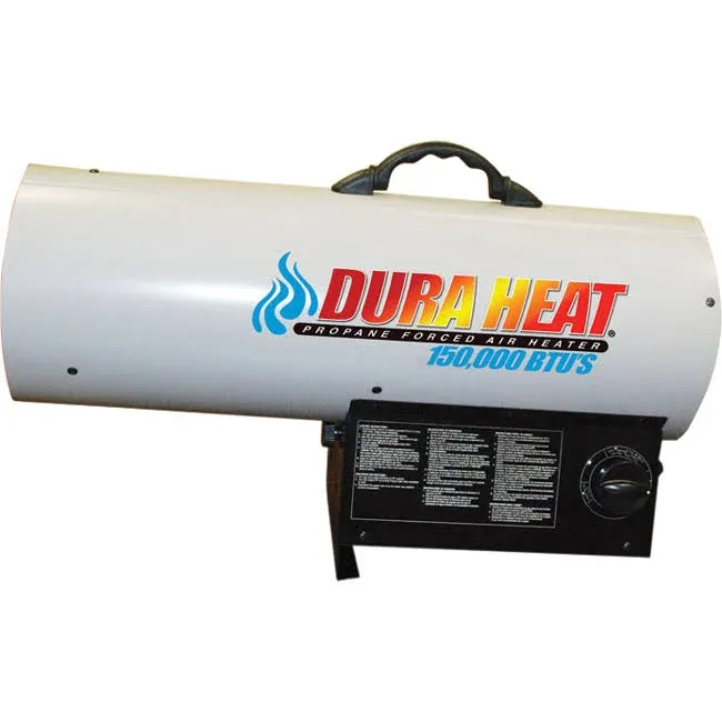 Dura Heat GFA60A 30K-60K BTUs Propanelp Forced Air Heater , White