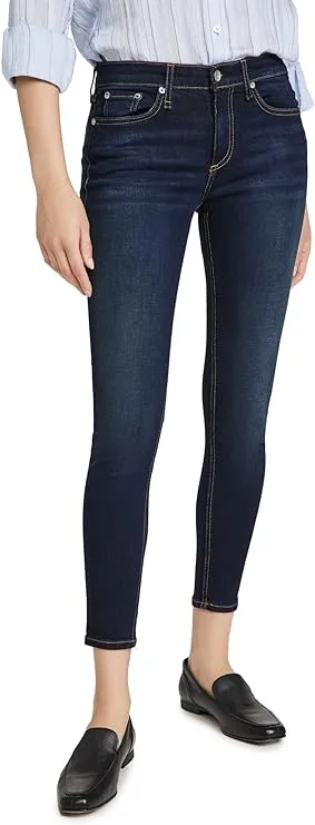 Cate Mid-rise Skinny Stretch-denim Jeans In Black