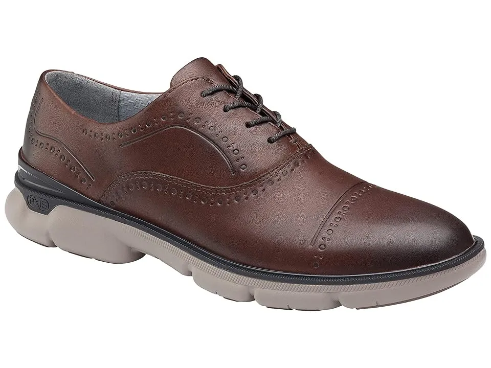 Johnston & Murphy XC4 Tanner Cap Toe (Mahogany) Men's Shoes