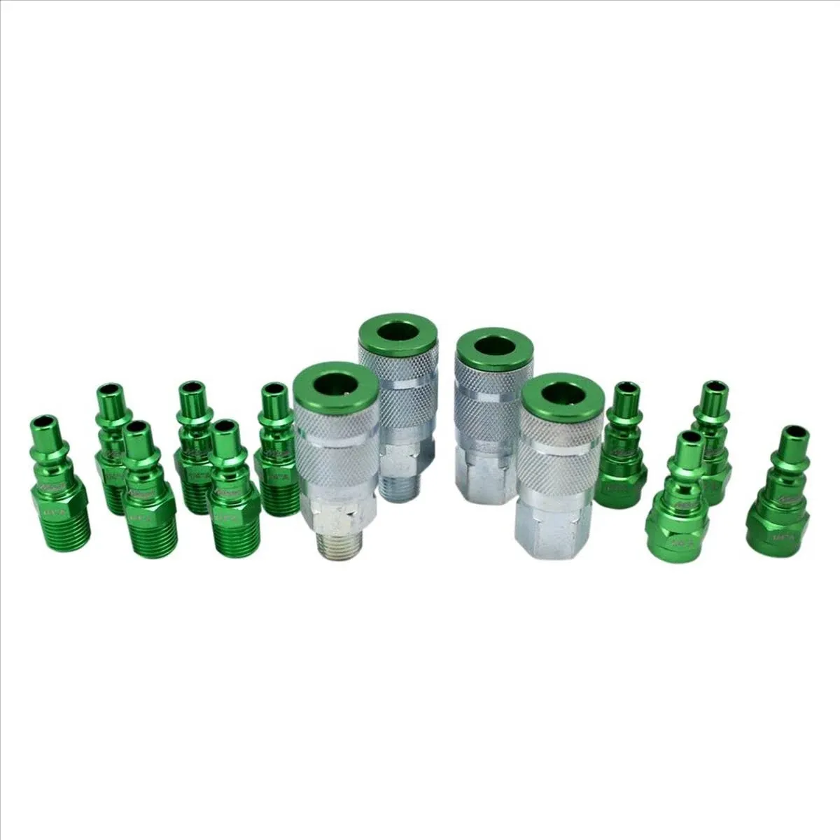 Aro Green Coupler/Plug Kit,14 pcs.