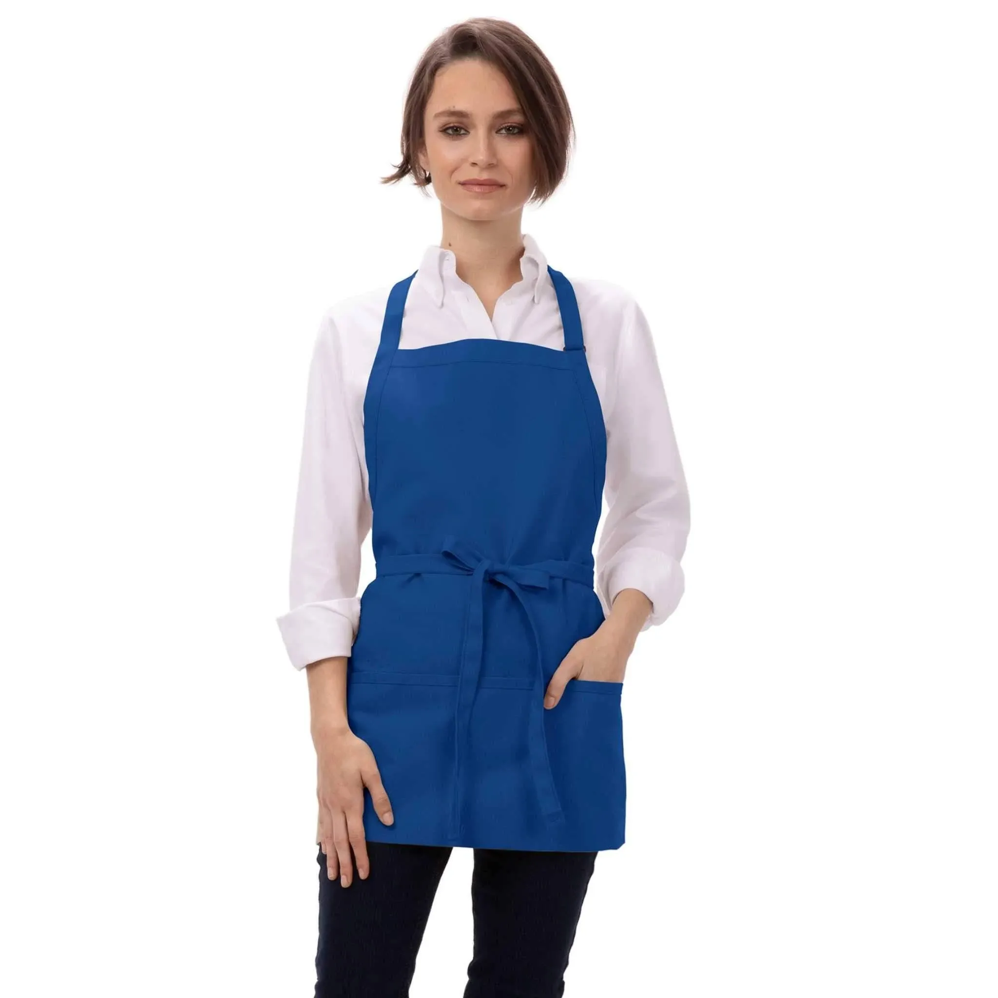 Chef Works Unisex Three Pocket Apron