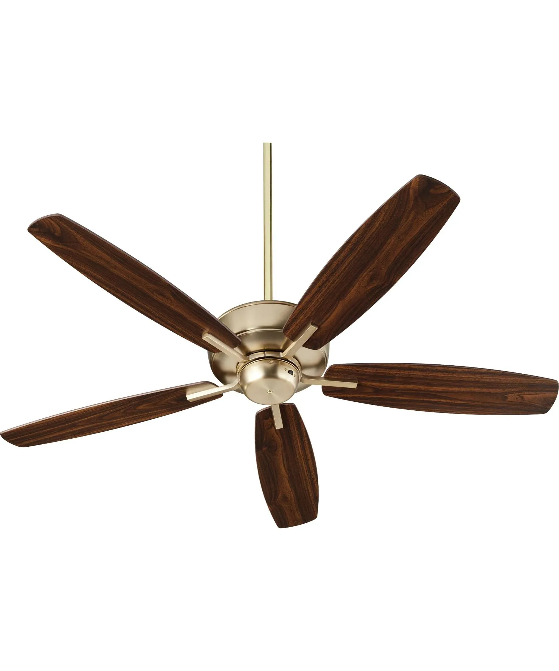 Quorum Breeze 52" Ceiling Fan - Aged Brass - 7052-80