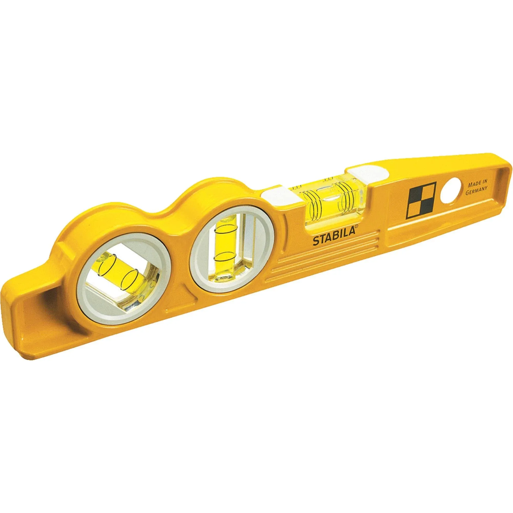 Stabila 25245 10-Inch Die-Cast Magnetic Torpedo Level with 45 Degree Vial