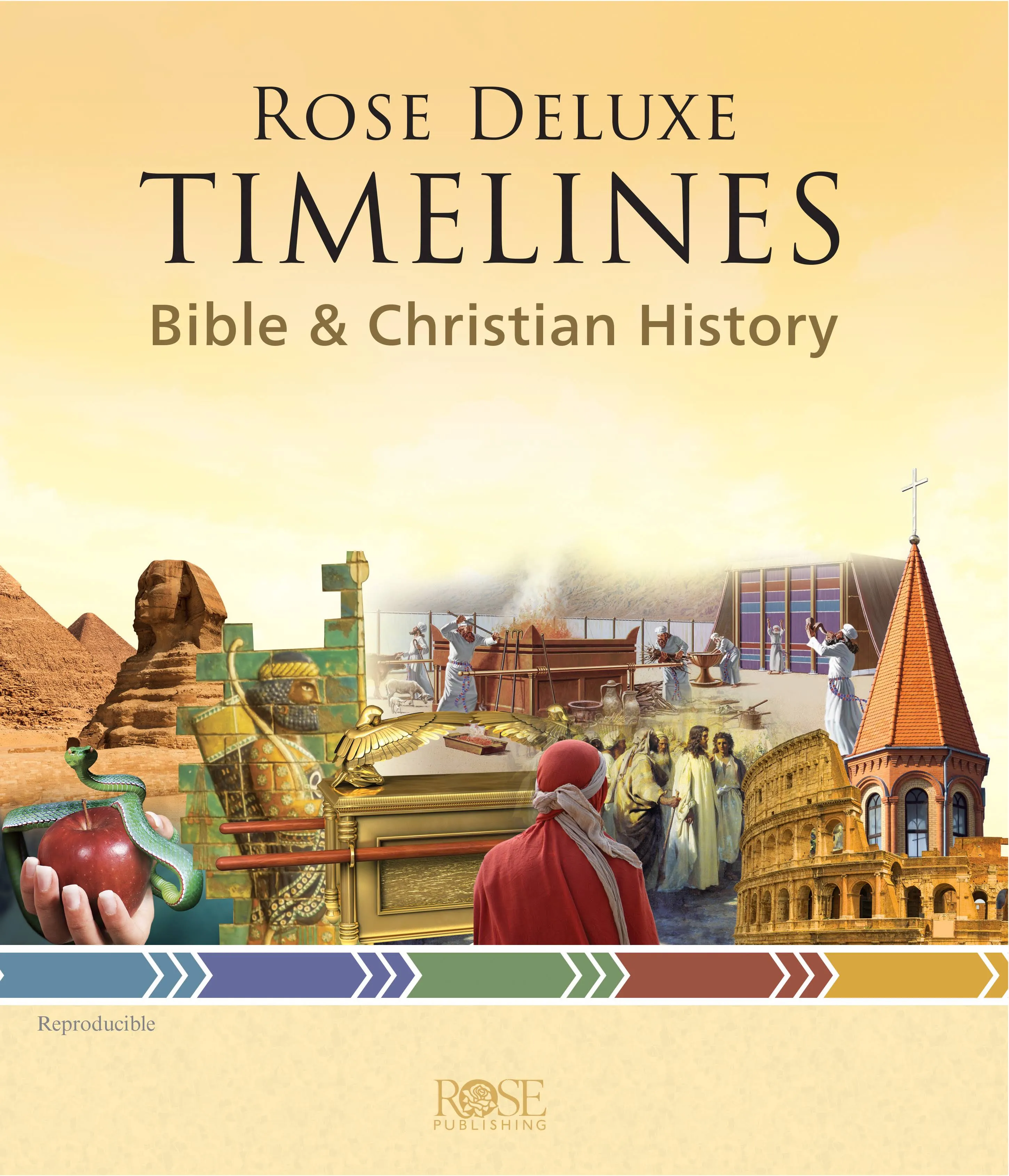 Rose Deluxe Timelines Bible and Christian History