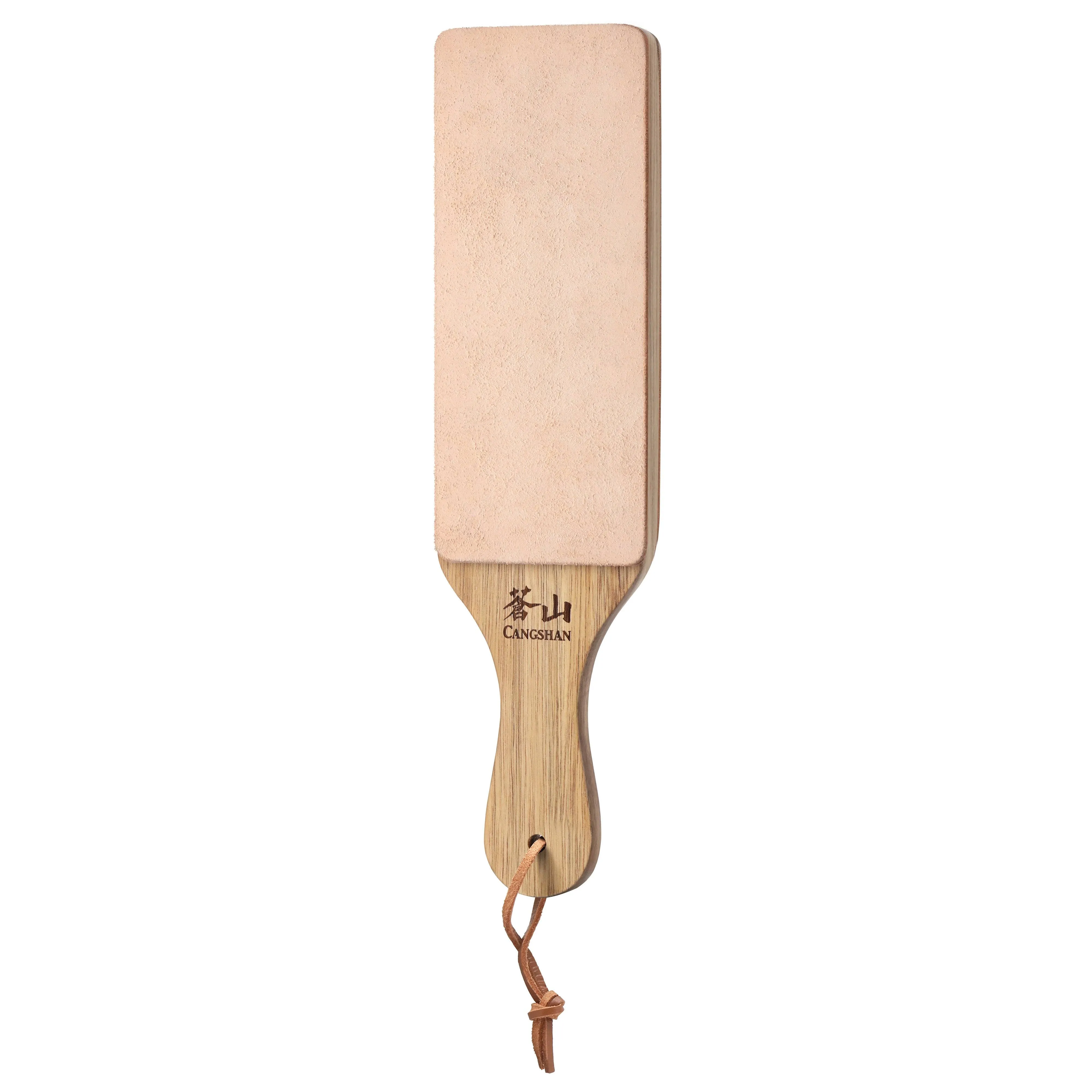 Cangshan 1026627 2-Sided Leather Paddle Strop