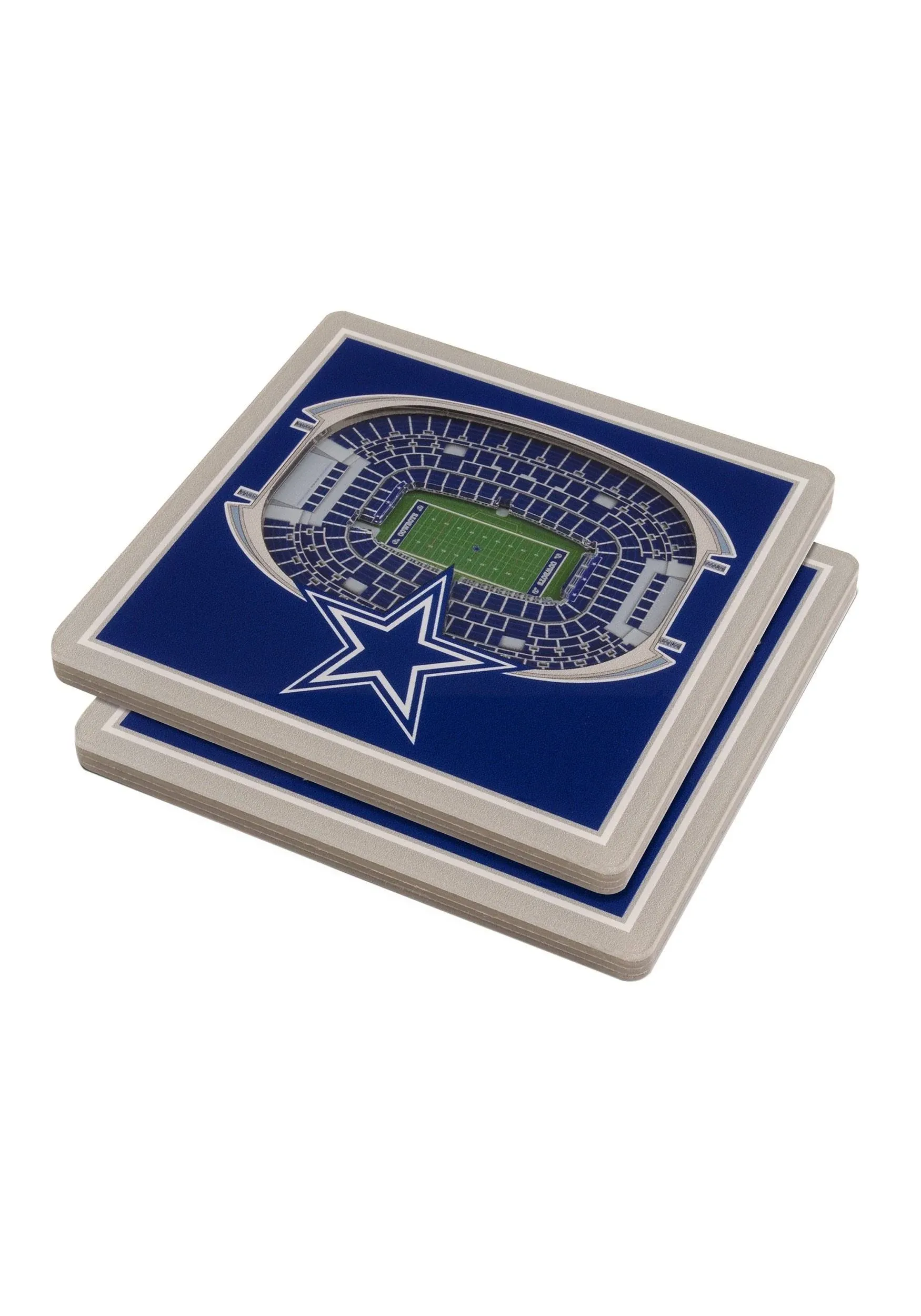 3D NFL Stadium Coaster Set - Dallas Cowboys