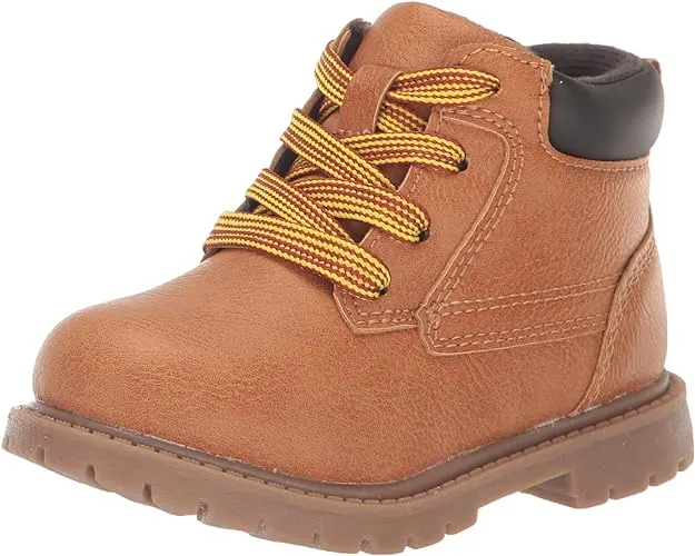 Carter's Toddler Boys Hiking Boots 4 Brown