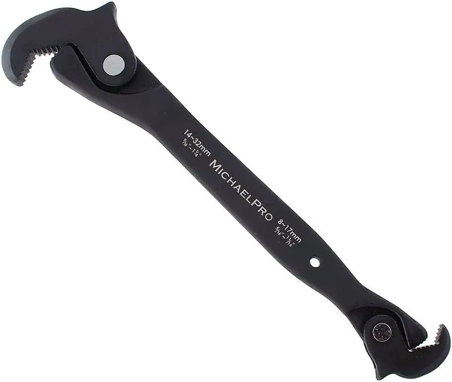 MichaelPro Dual Action Auto Size Adjusting Wrench - 5/16" to 1-1/4"