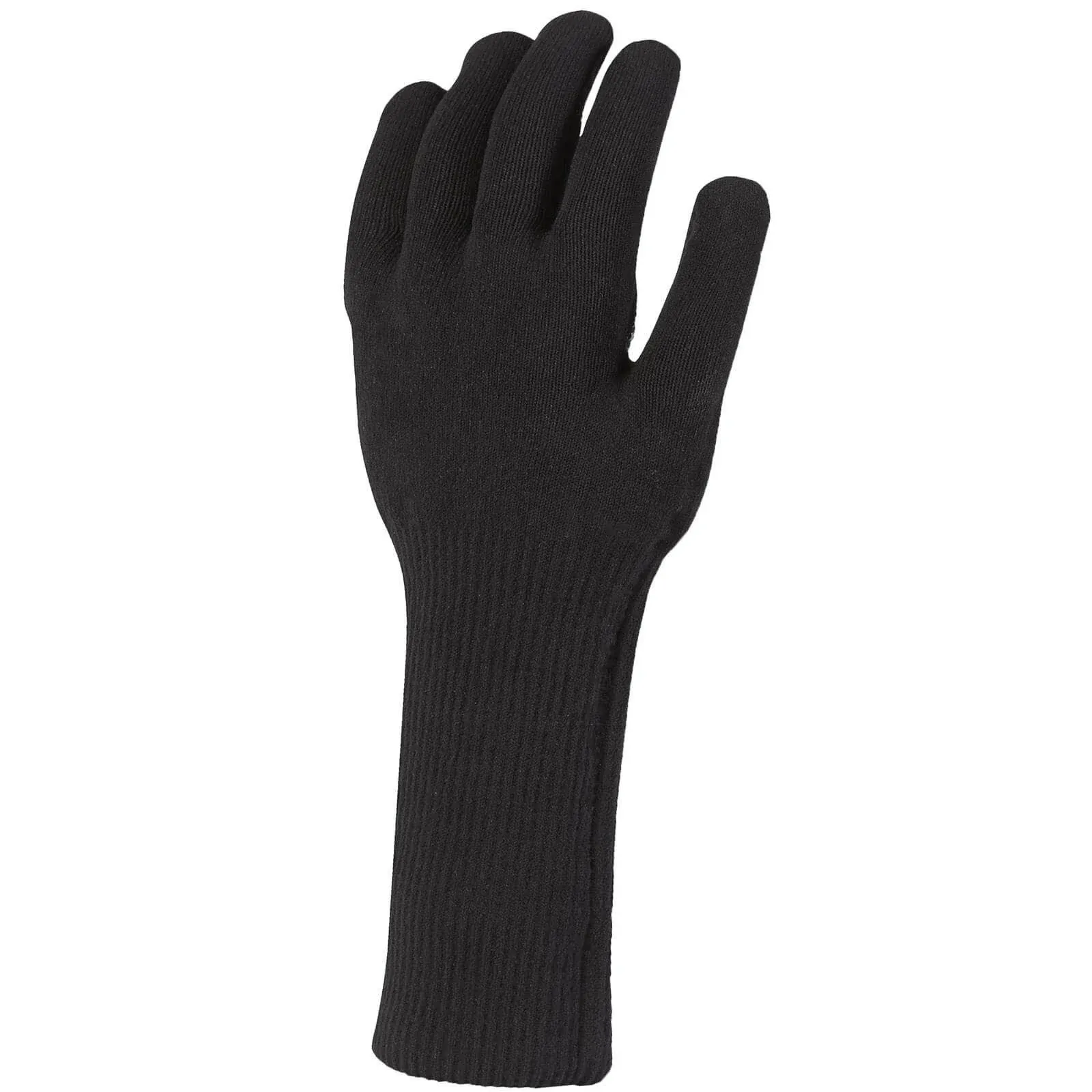 Sealskinz Waterproof All Weather Ultra Grip Knitted Gauntlet Black, M