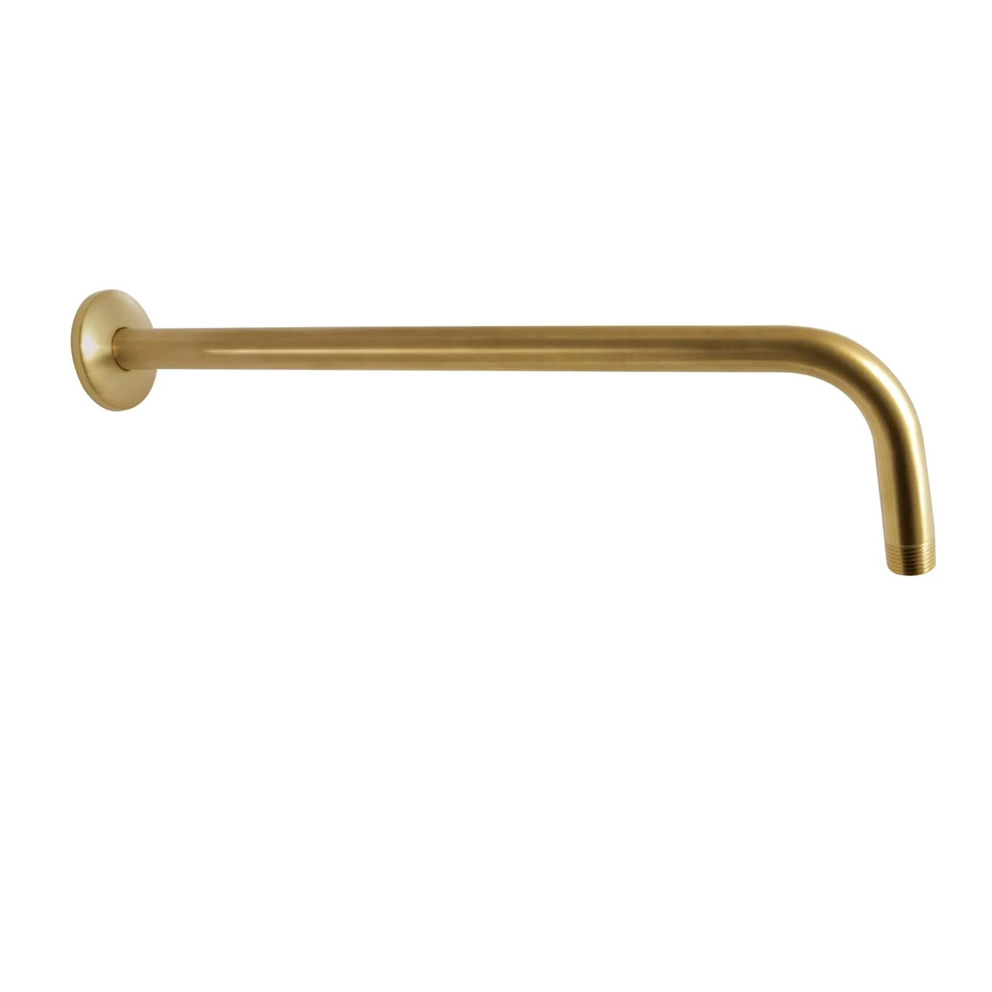 Kingston Brass K117A7 Claremont 17" Rain Drop Shower Arm, Brushed Brass