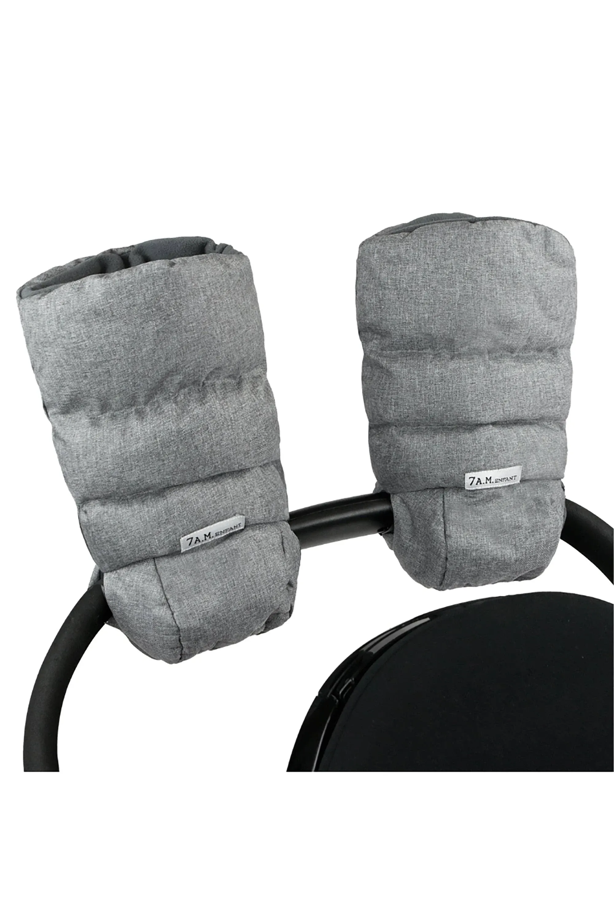 7AM ENFANT Warmmuffs Heather Grey