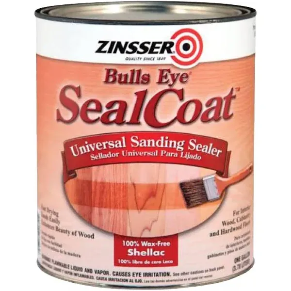 1 gal Zinsser 821 Clear SealCoat Universal Sanding Sealer