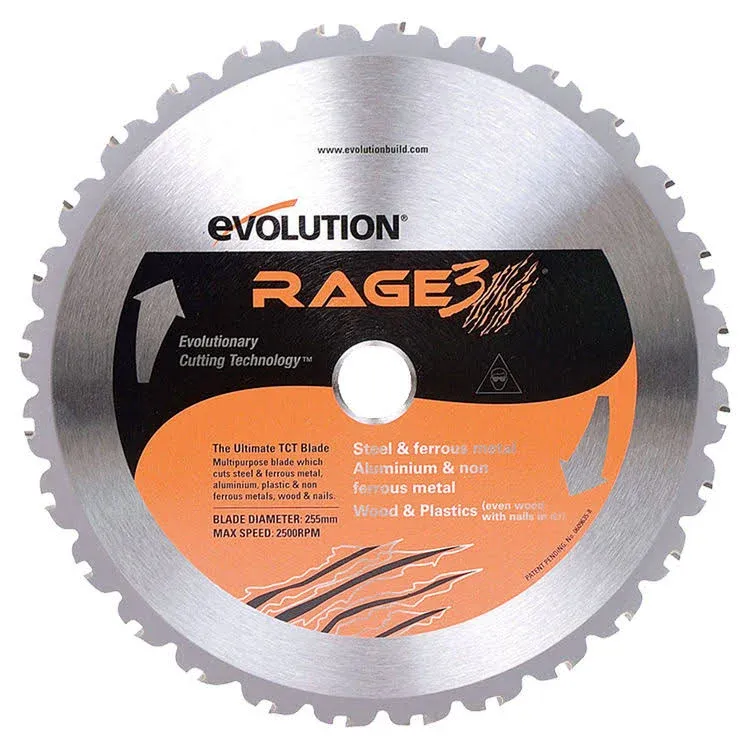 Evolution 10 inch Circular Saw Blade - Multi-Purpose