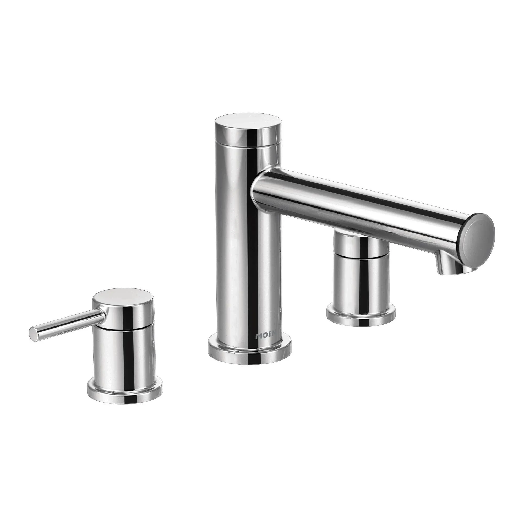 Moen T393 Deck Mounted Roman Tub Filler Trim - Chrome