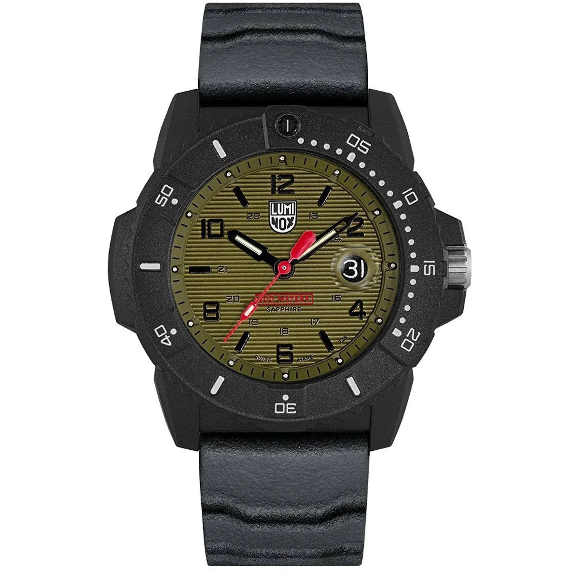 Luminox Navy Seal 45mm Green Dial Quartz Men's Watch XS.3617.SET