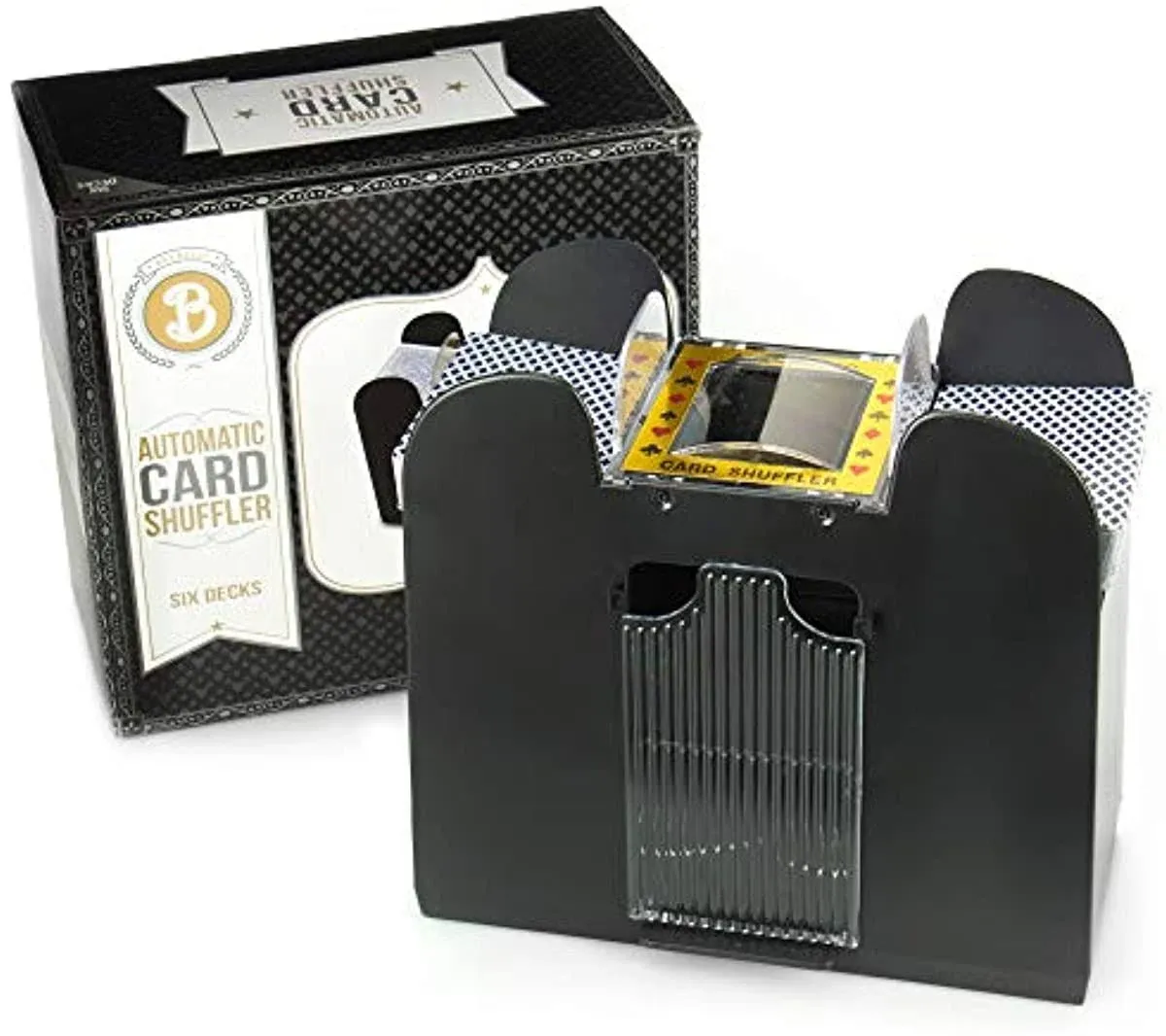 Brybelly 6 Deck Playing Card Shuffler