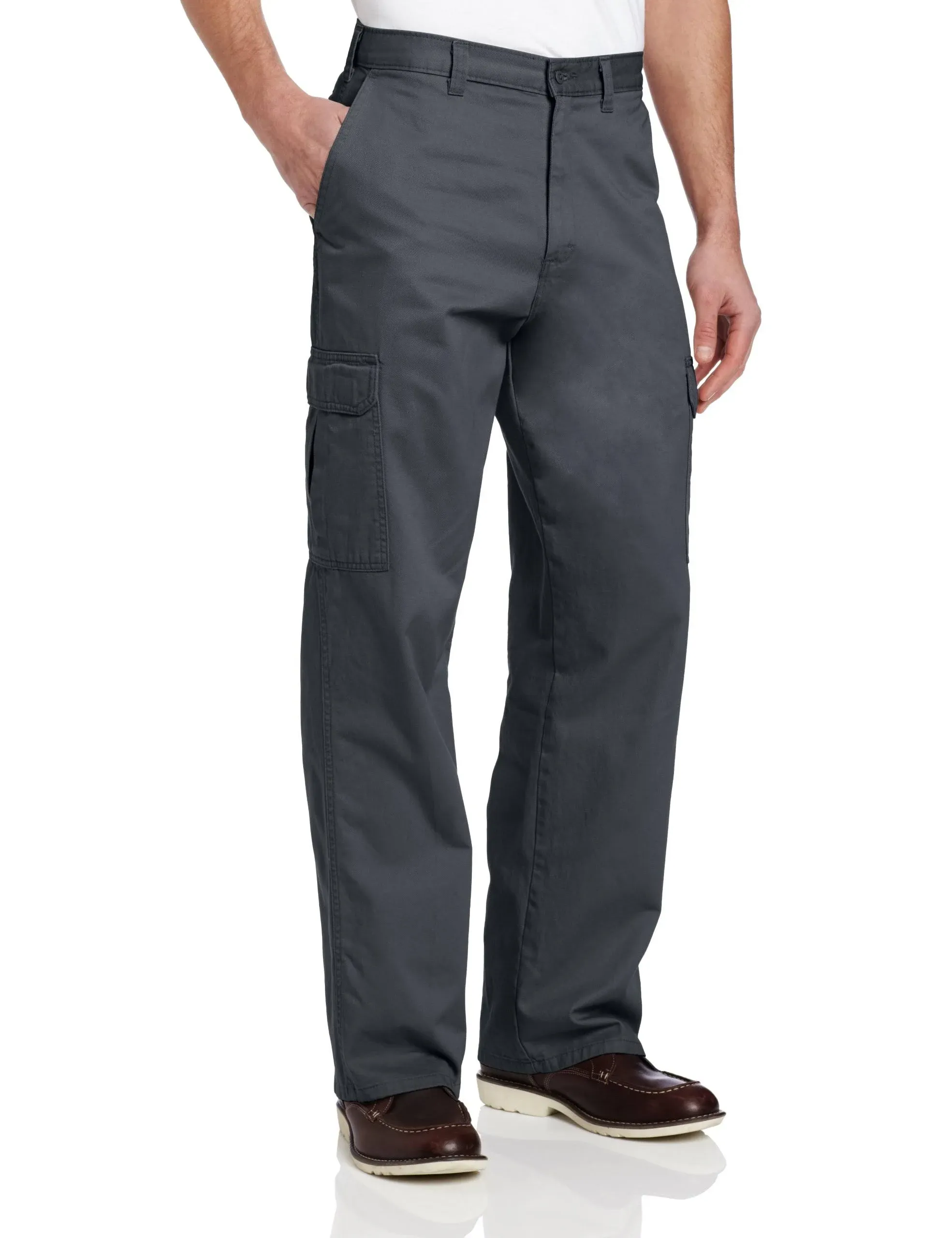 Dickies Loose Fit Straight Leg Cargo Pants - Charcoal