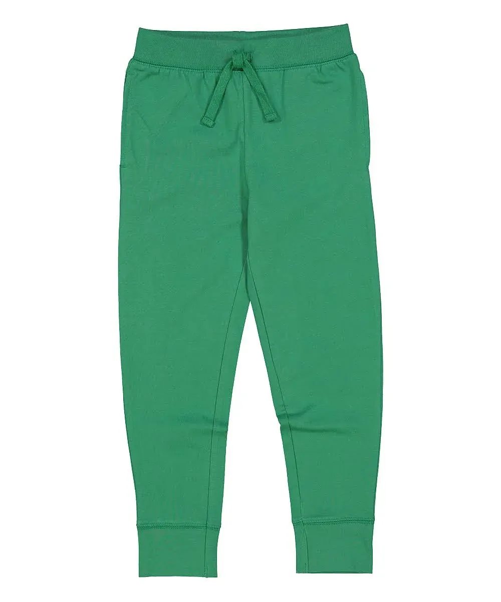 Leveret Drawstring Pants Green / 12 Years