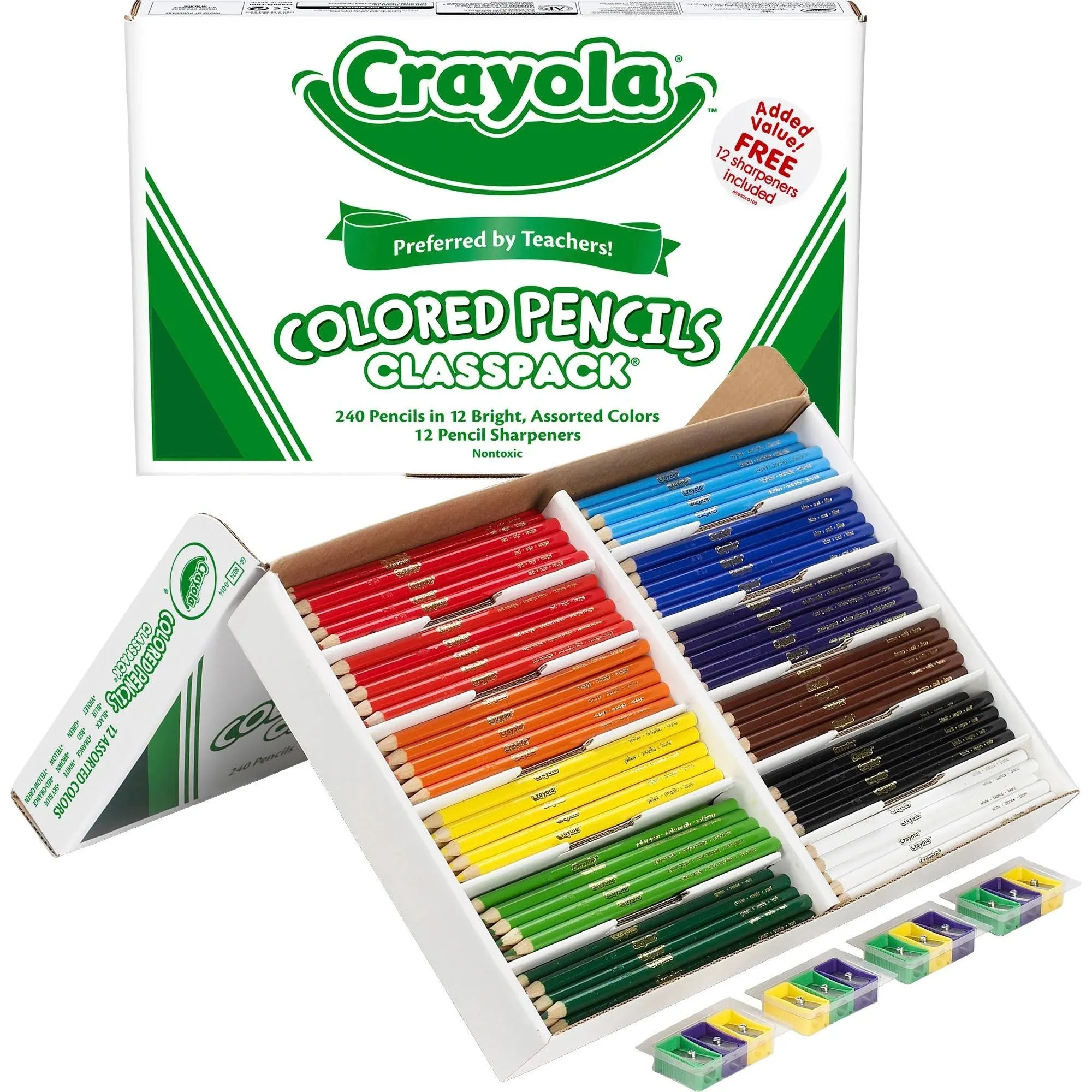 Crayola 240 Classpack Colored Pencils