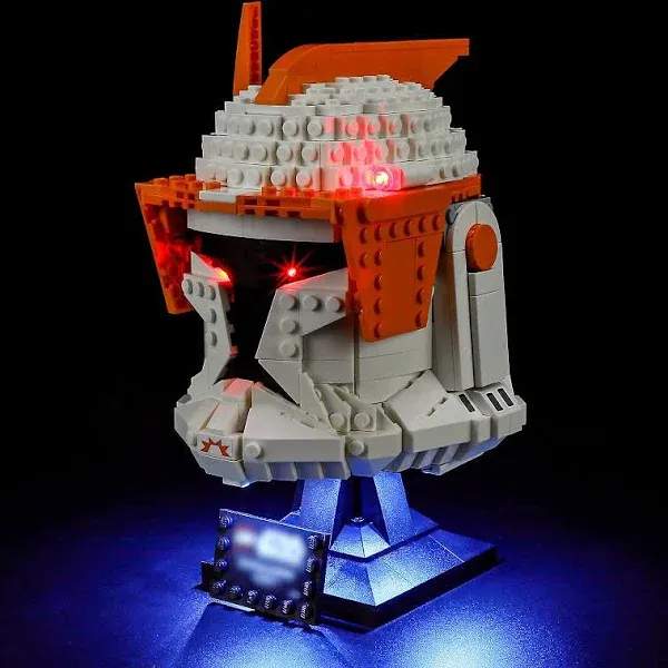 Verlichtingsset geschikt voor LEGO 75350 Clone Commander Cody Helm Star Wars ...