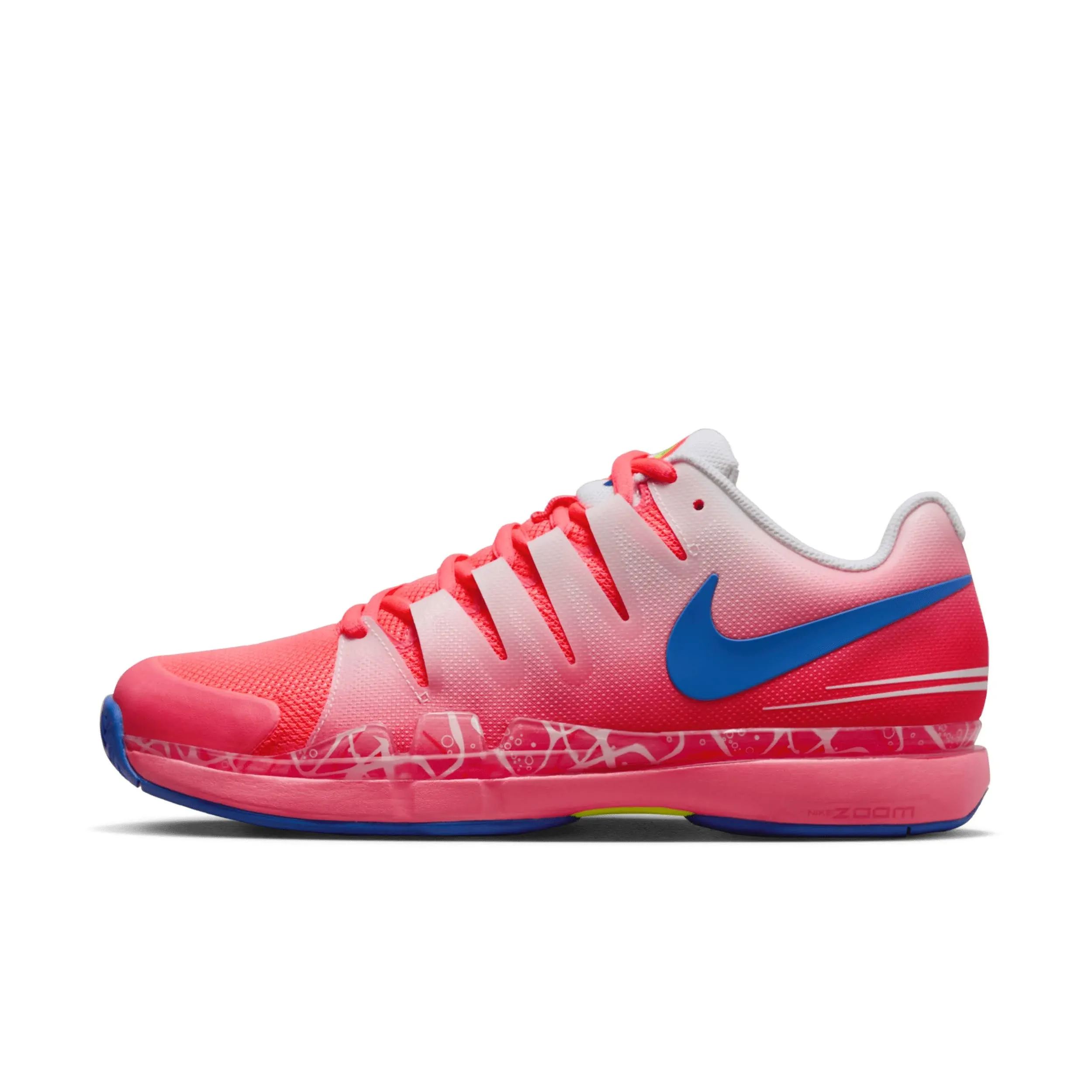 Air Zoom Vapor 9.5 Tour Men's Tennis Shoe, Pink/Blue, 13 M - Nike