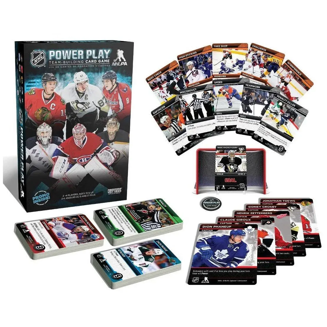 NHL Power Play Team Building Card Game - NWT